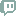 Pixel art Twitch logo